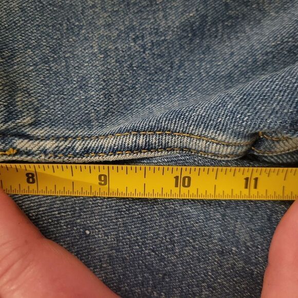 Style & Co Classic Cotton Blue Straight Leg Jeans - Picture 12 of 13